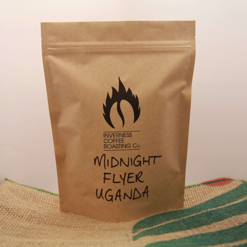 Midnight Flyer Uganda - Inverness Coffee Roasting Co - Coffee Roasted in the Scottish Highlands