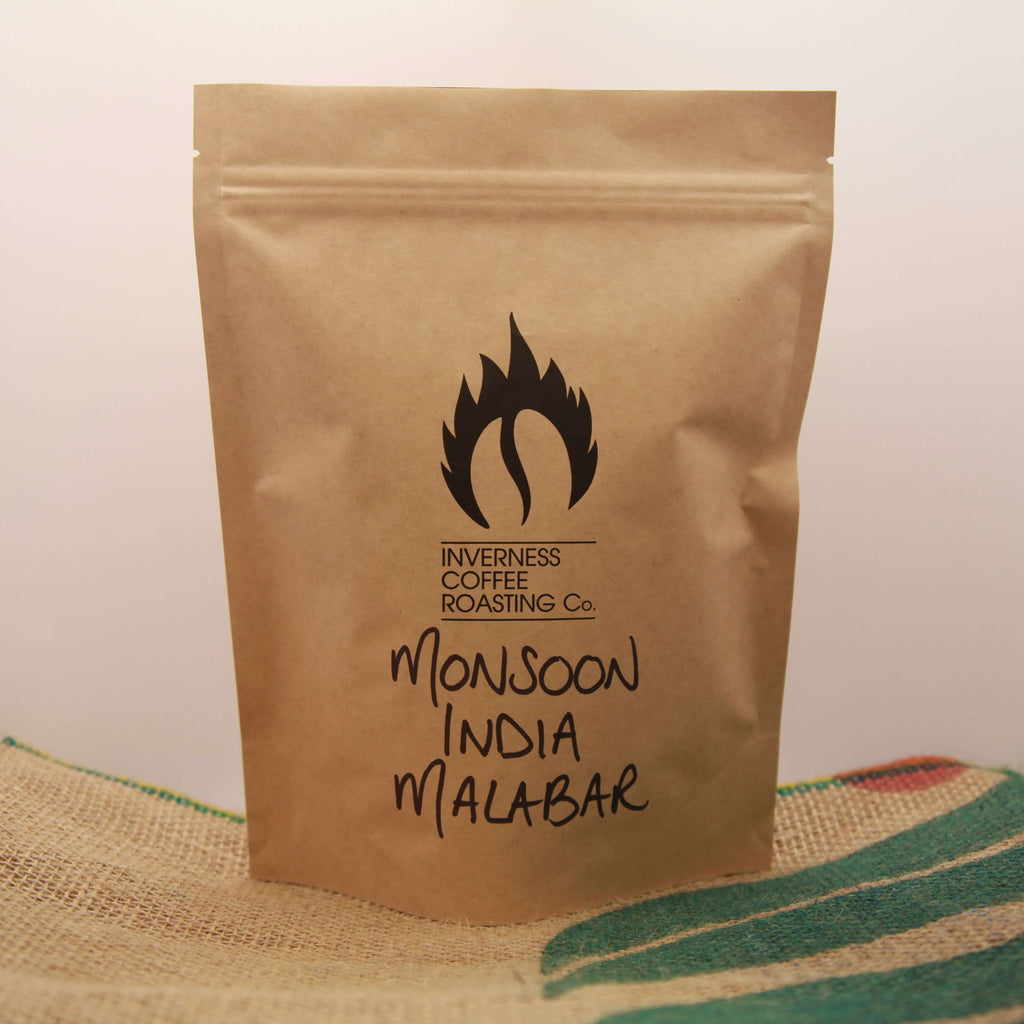 Monsoon Malabar, India Coffee - Inverness Coffee Roasting co.