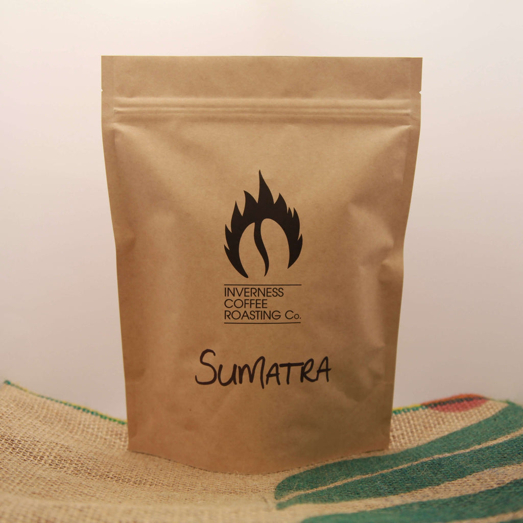 Packet of utamagro Sumatra - Inverness Coffee Roasting co. Coffee Roasted in the Scottish Highlands