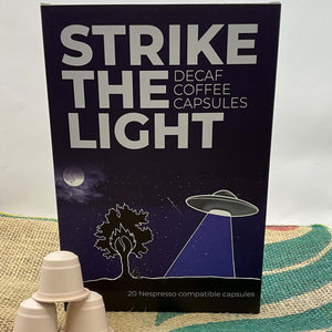 Inverness Coffee Roasting Co. STRIKE THE LIGHT DECAF CAPSULES